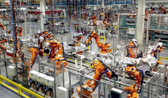 机器人已成为工厂的常客